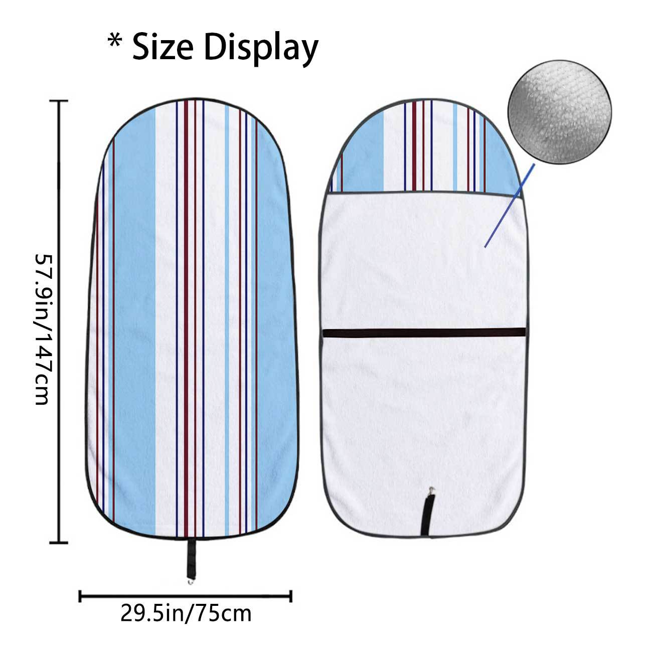 Car seat towel cover for front seats, suitable for gym and exercise, universal for all seasons, car use 171
