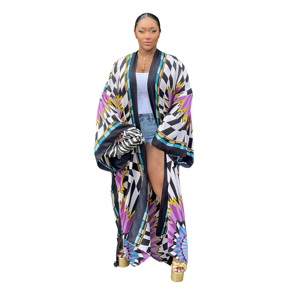 Women's Streetwear Printing Printing Pullovers Coat Trench Coat display picture 33