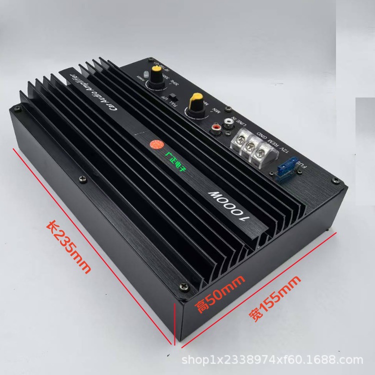 High Power 1000W Car Audio Amplifier Fever Grade 12V Car 8-Inch 10inch 12inch Subwoofer Amplifier Board