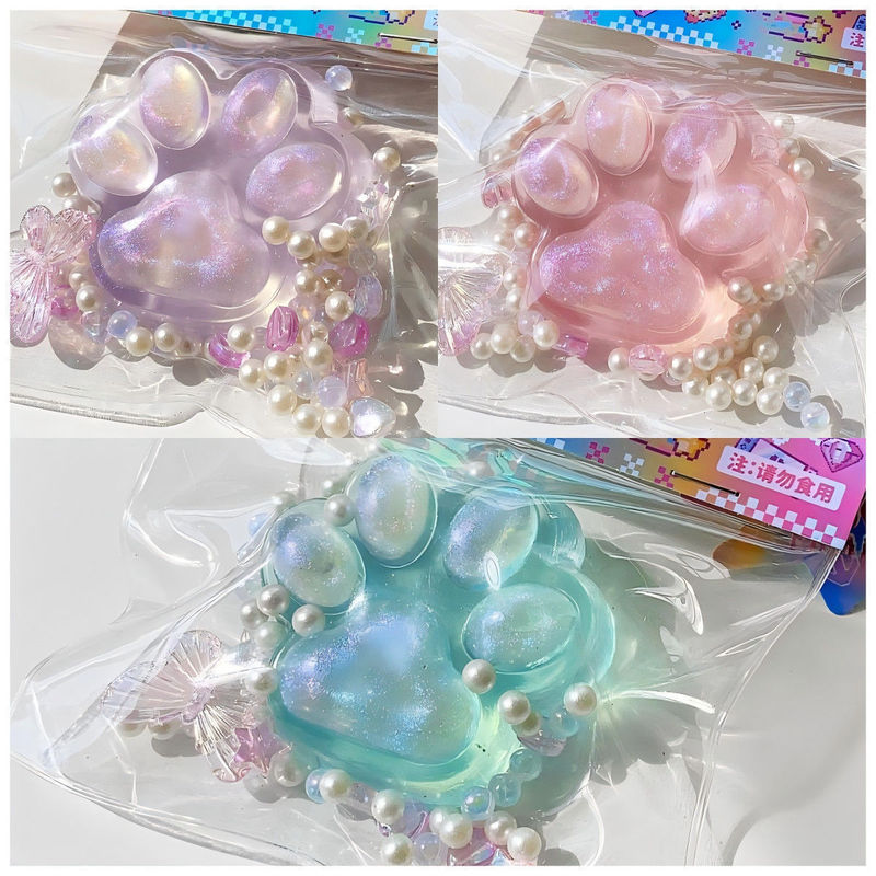 模擬食品玩具ブルーベリースフレープニッピング2色キャラメルプリンクリームケーキ高価値スローリバウンドおもちゃ|undefined