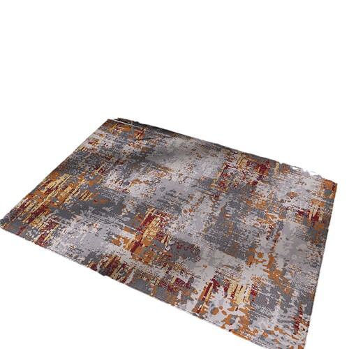 American Retro Entry Mat, Stain-Resistant and Easy to Clean, Household Anti-Slip Pad, Entrance Dust Trapping Wear-Resistant Velvet Mat