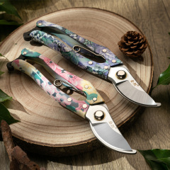 Factory direct supply of pruning shears, fruit tree gardening scissors, fruit flower and tree shears, fruit tree and flower garden tools wholesale