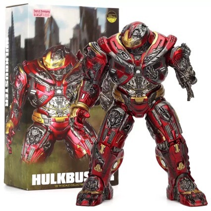 Avengers 3 Iron Man Mk44 Hulkbuster Armor Extra Large 10inch Figure Model Doll Ornament