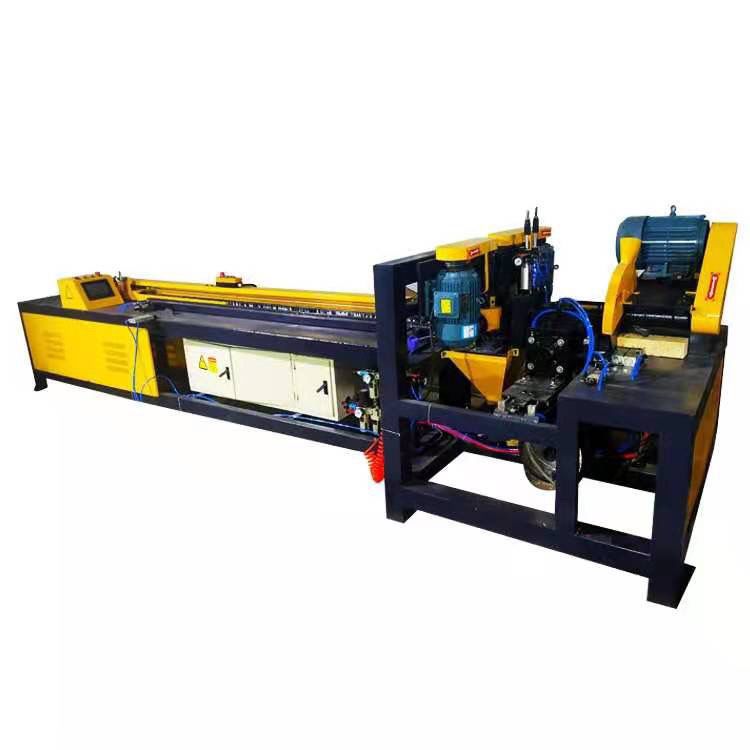 Máquina automática de pie de paleta de madera vieja máquina de moldeo de moldeo de plantilla máquina de perforación de pilares máquina de perforación de clavos de pie