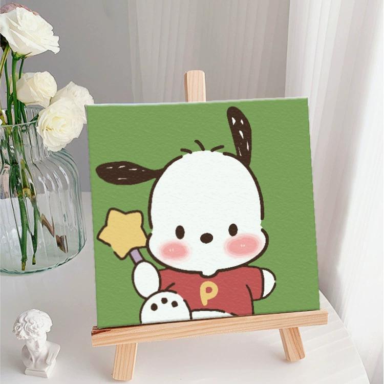Цифровая масляная живопись 20*20 Детский мультфильм DIY handmade-painted декоративная картина последующего поколения дистрибьютор 제조업체 específicos