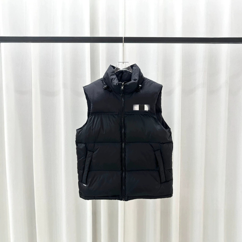 Nuptse 1996 classic down vest, featuring a stand-up collar, thickened for warmth, and designed as a unisex model
