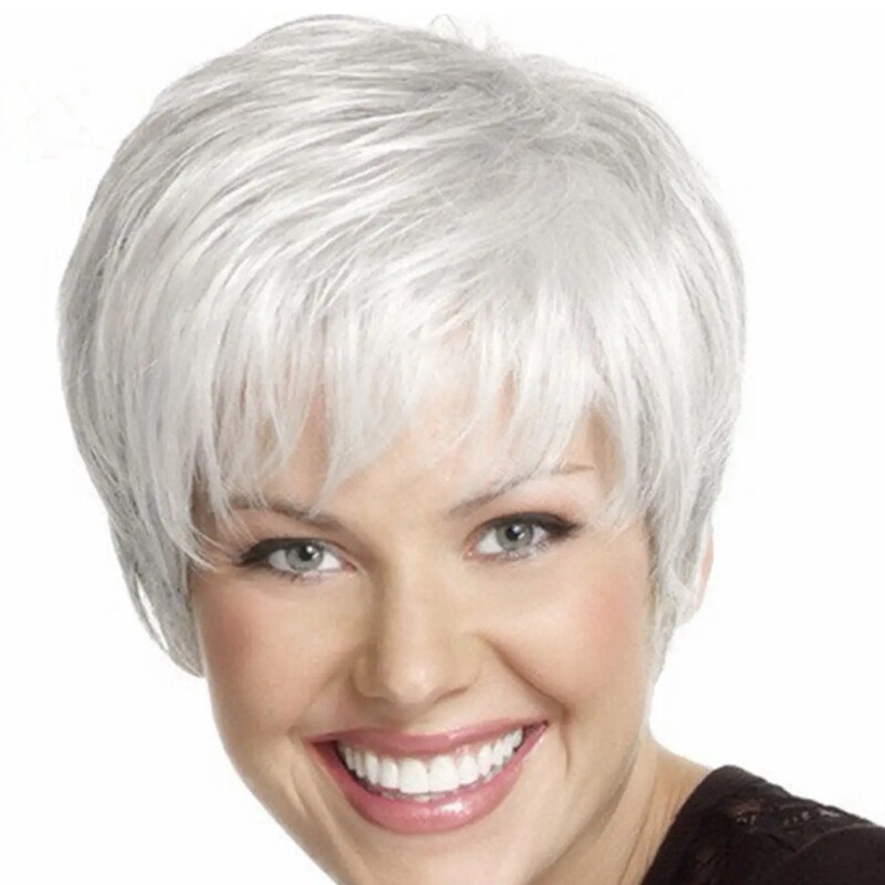 Cross-Border Wigs Amazon Best-Selling Daily Style European and American Synthetic Short Hair Wigs for Women Full Head Set