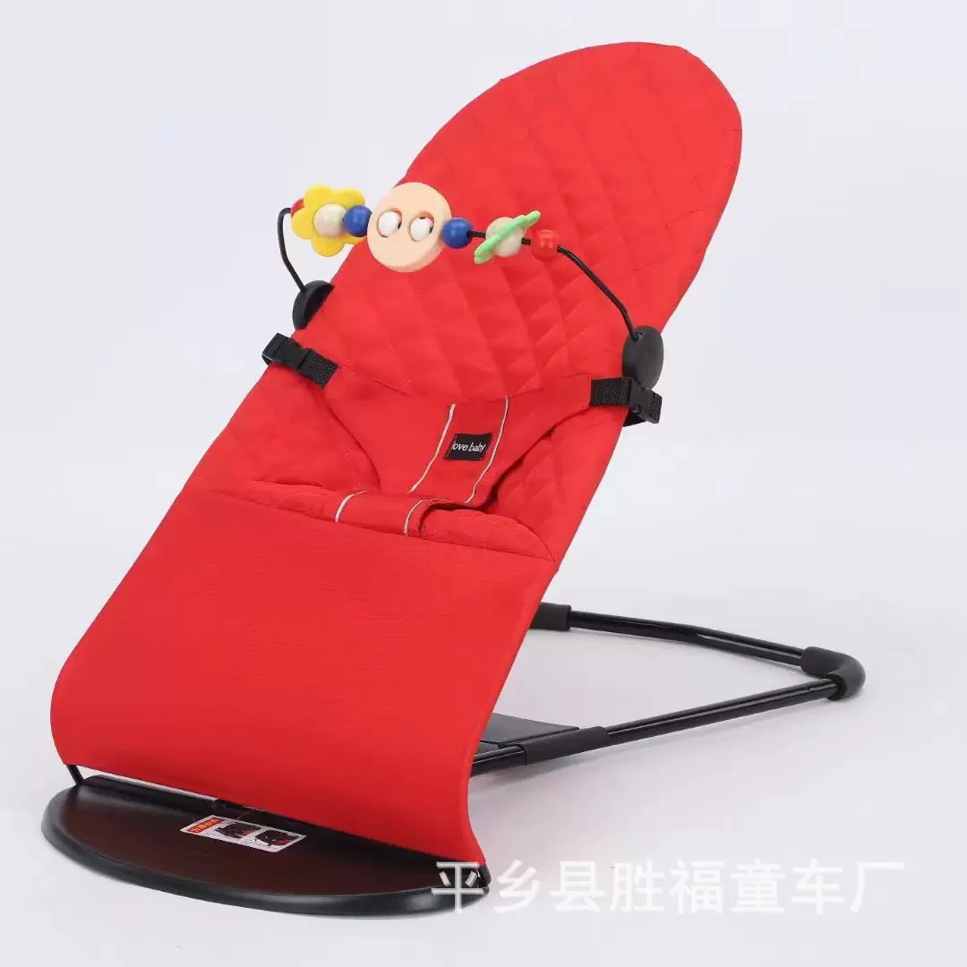 婴儿摇摇椅哄娃神器婴儿摇篮椅哄娃哄睡三档调节可折叠