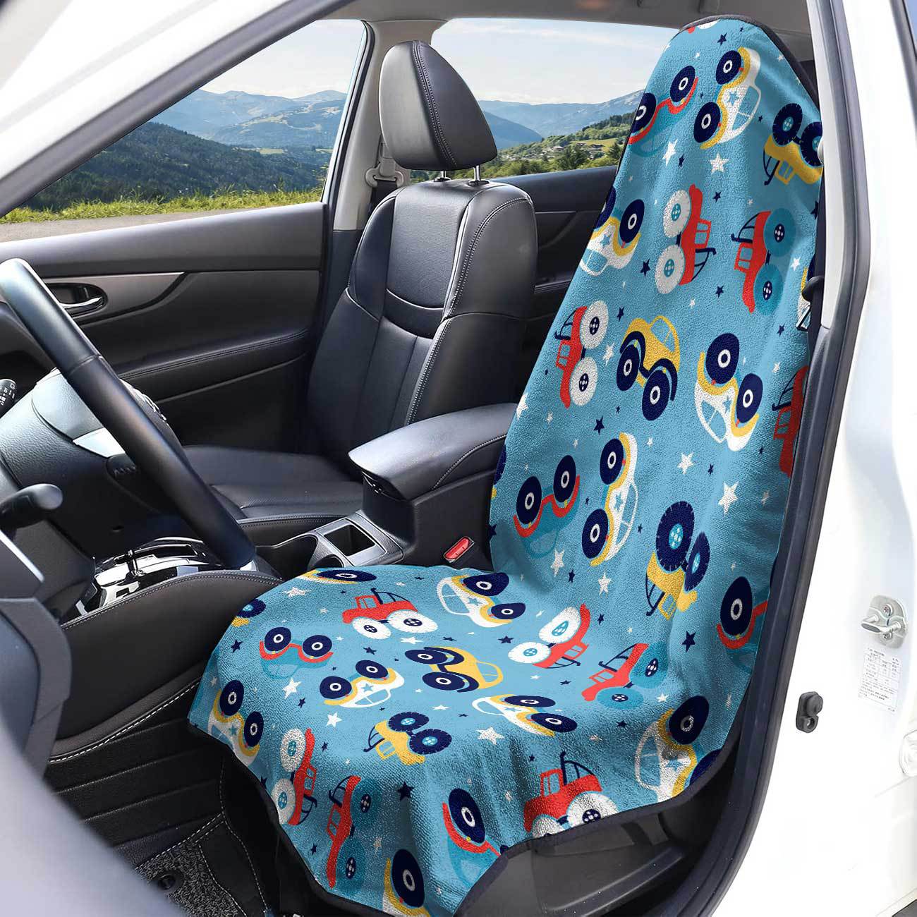 Car seat towel cover, front seat protector, suitable for gym and exercise, universal for all seasons, car use 123