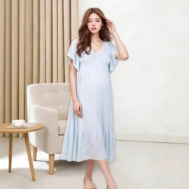 连衣裙;上衣;孕妇裙