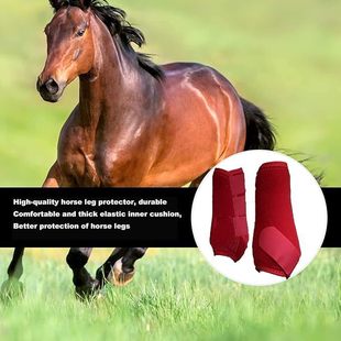 Horse Leg Guard Anti-collision Diving Material Horse Leggings and Racer Professional Horse Racing Equipment Horse Guard Equestrian Nurses