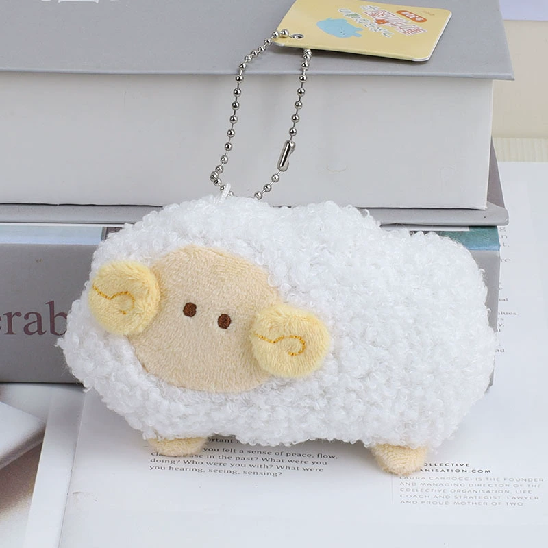 Small eyes, plush pendant, doll, sheep, tiger
