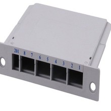 通信用塑料光分路器插片插片盒1分8