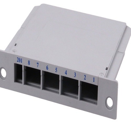 通信用塑料光分路器插片插片盒1分8