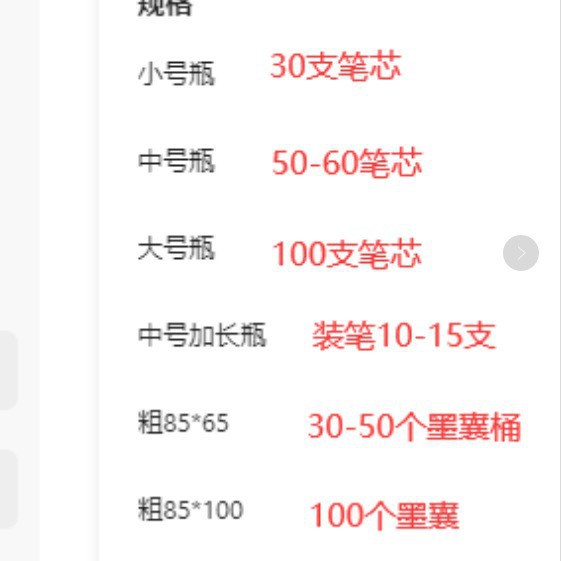 e区-笔筒塑料桶透明瓶子装笔芯文具桶装铅笔桶大容量塑料罐塑料盖