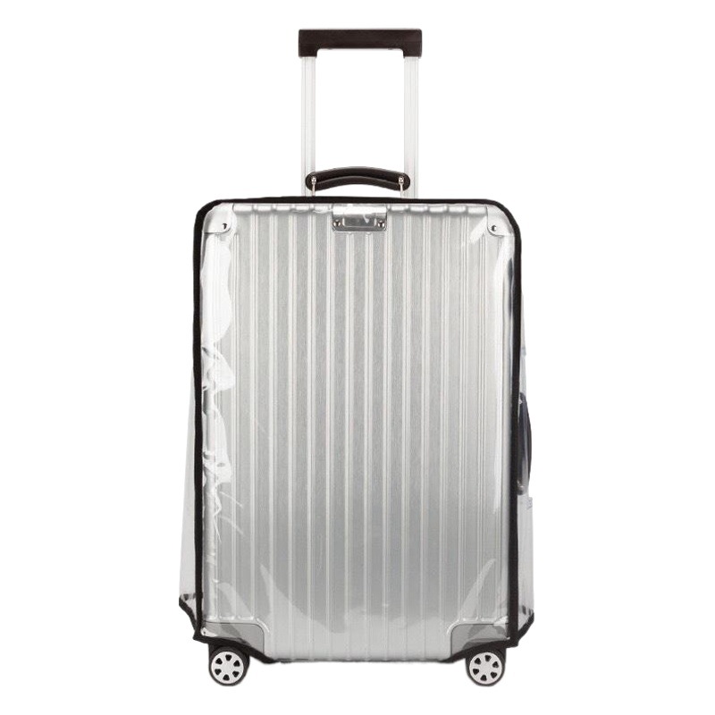 Luggage Protective Cover Transparent Thickeneded Wear-Resistant Waterproof Trolley Case Cover Travel Leather Suitcase Cover 20/24/26/ 28inch