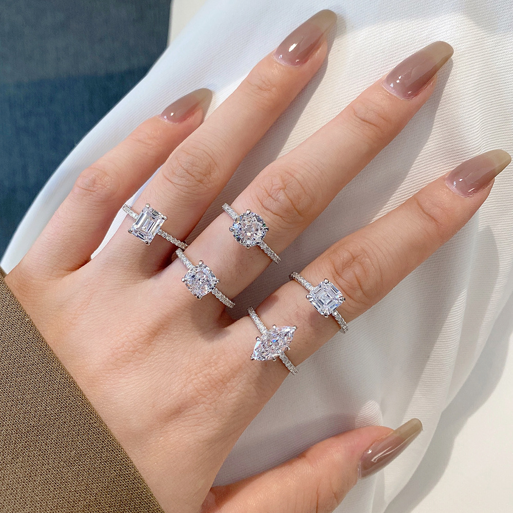 6g Weight Rings Classification 1 Piece Quantity Daily Occasion 925 Sterling Silver Material Geometric Pattern Women'S Gender Plating Design Retro Style 925 Sterling Silver Geometric Rings 1