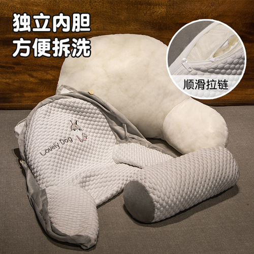 Bedside cushion soft bag waist pillow large back bed pillow sofa bed pillow back pillow tatami