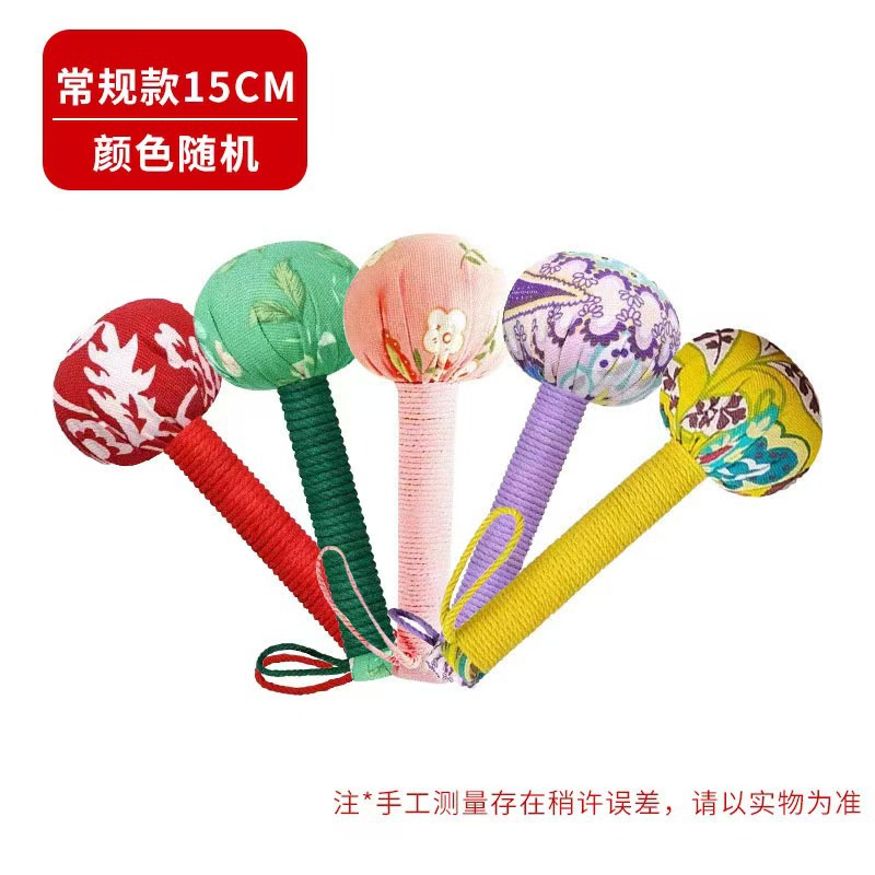 꽃무늬 15cm 미니해머 (색상 랜덤)