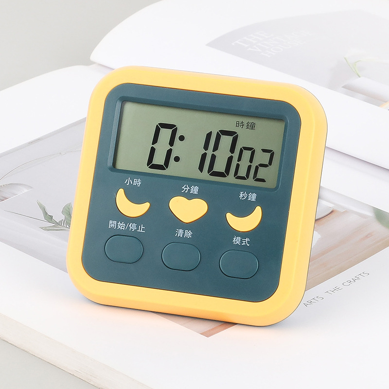 Household kitchen baking timer with bracket desktop timer Student…