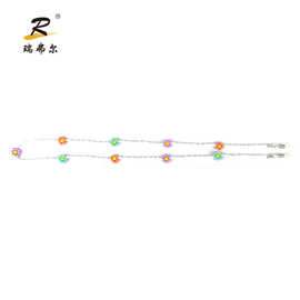 时尚眼镜绳子 网红小花挂绳配饰 防丢眼镜绳口罩挂脖链眼镜链子