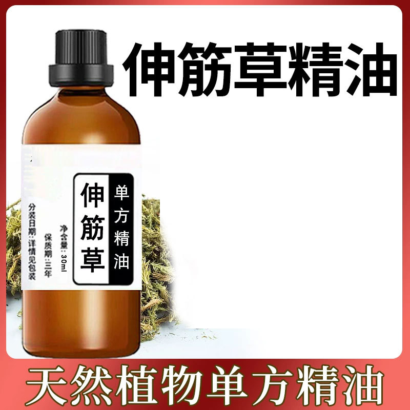 伸筋草精油一件代发植物单方精油香薰油面部按摩美容护肤原料中草