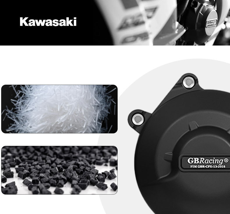 Suitable for Kawasaki Ninja650 Z650/Rs 2017-2025 Modified Engine Protective Cover Anti-Fall Side Cover