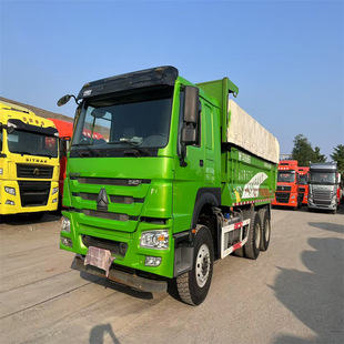 Manufacturer Cross-Border Export Howo Dump Truck Front Four Rear Eight 12-Wheel Howo Tx 5.8m Rear Flip 10-Wheel Truck