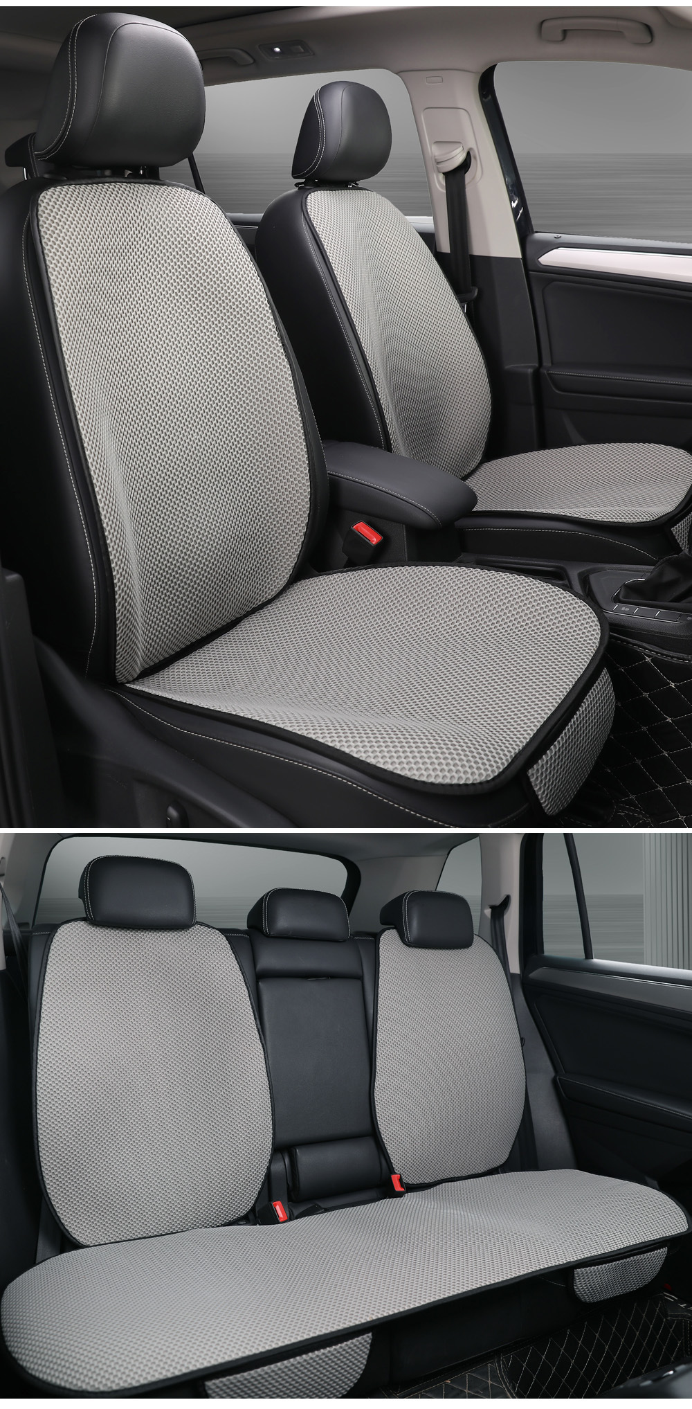 Suitable for Buick Excelle, Regal, Lacrosse, Excelle, and Envision Car Seat Cushions, All-Season Universal Massage Mesh Breathable Car Seat Cushions