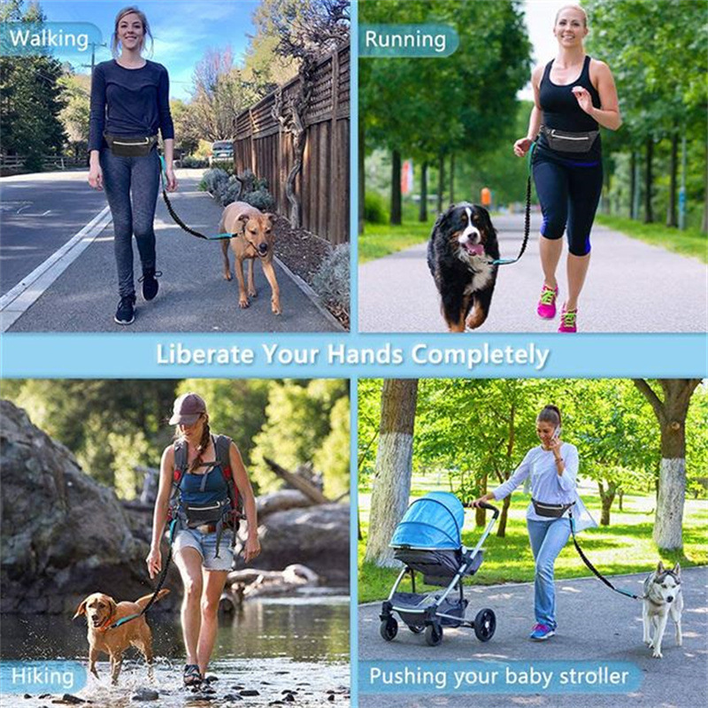 Handheld universal belt bag with leash