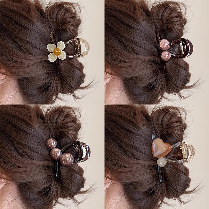 Suitable for Thin Hair, Medium-Sized High-End Hair Clip, 2026 New Style Hairpin for Women, Shark Clip Hair Accessory for Back of the Head Suitable for Thin Hair, Medium-Sized High-End Hair Clip, 2026 New Style Hairpin for Women, Shark Clip Hair Accessory for Back of the Head