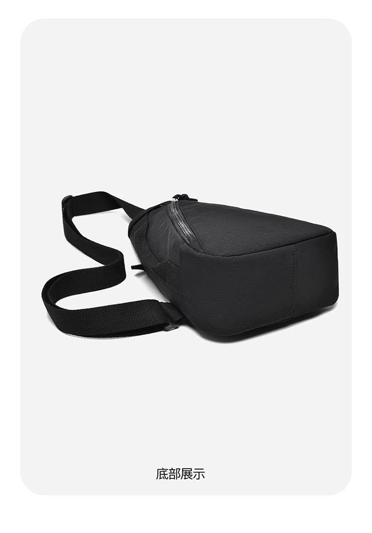Chest bag, shoulder bag, shopping, travel, cycling, sports, solid color crossbody phone bag for women, daily use small bag, niche design.