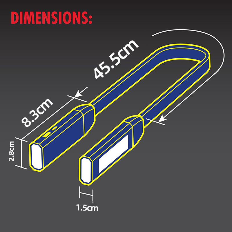 Cross-border car maintenance light hanging neck light charging with magnet disassembly emergency lighting car maintenance led work light