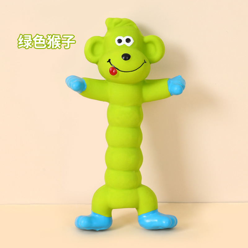 Transfronterizo perro sonido juguete peluche francés cubo diente limpieza molar látex mordedura resistente suministros para mascotas auto-Hola perro juguete