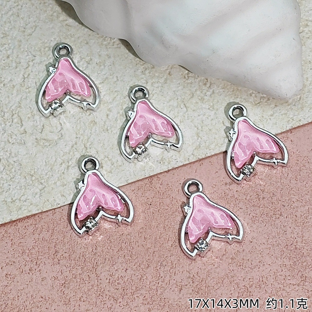 Exquisitos accesorios de joyería colgante de diamante de alta protección ultravioleta al por mayor collar DIY artesanal colgante de materiales de ropa de pulsera