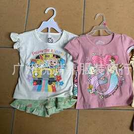 男女童套装两件套summer boys and girls suits, two sets