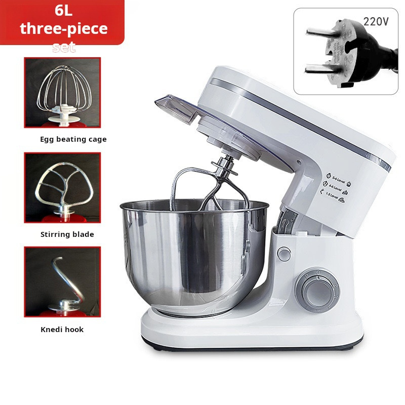 【Export】8-Liter Multifunctional Kitchen Machine for Home Use, Dough Mixer, Blender, Egg Beater, Meat Grinder 【Export】8-Liter Multifunctional Kitchen Machine for Home Use, Dough Mixer, Blender, Egg Beater, Meat Grinder