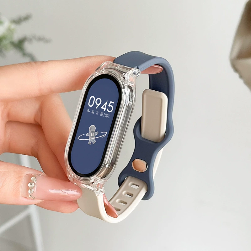 Ремешок для Xiaomi Mi Band 10/9/8/7 NFC — универсальный заменяемый, многоцветный летний браслет