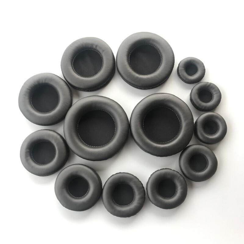 Round Diameter 45-110mm Headphone Cover 55 65 70 75 80 90 100 Leather Cover Sponge Headphone Cover Ear Round Diameter 45-110mm Headphone Cover 55 65 70 75 80 90 100 Leather Cover Sponge Headphone Cover Ear