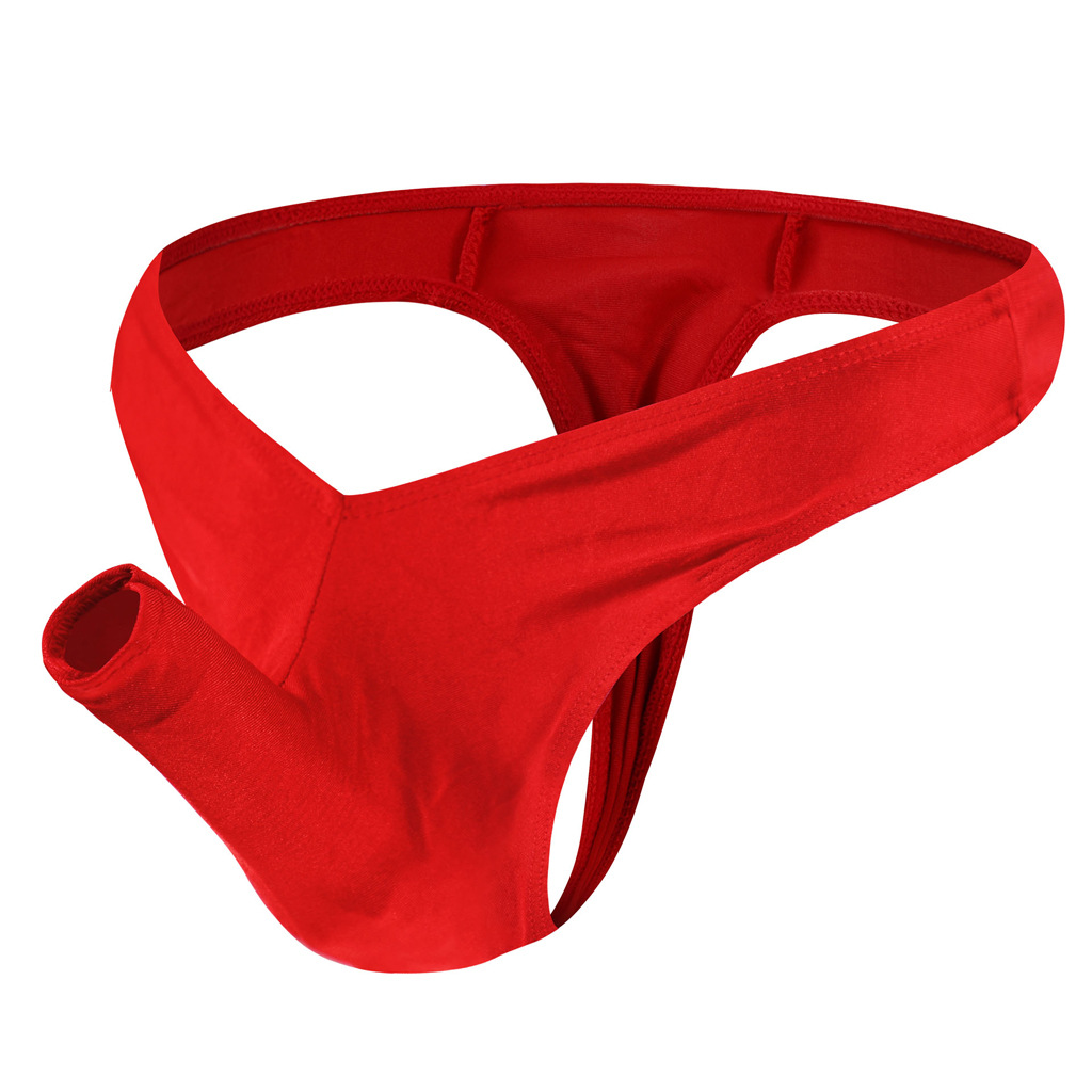 Tzy083T men's sexy underwear underwear wholesale swimsuit set open thong T pants