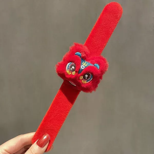 Guochao Lion [Red] Paipai Circle