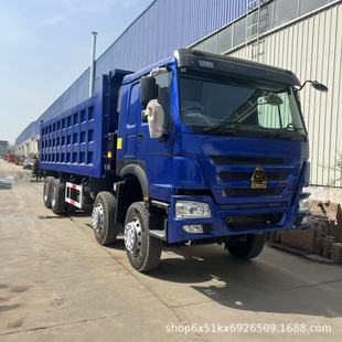 Cross-Border Supply of Howo Dump Truck, High Box Dump Truck, Earth Transport Truck, Rear Eight-Wheel Truck