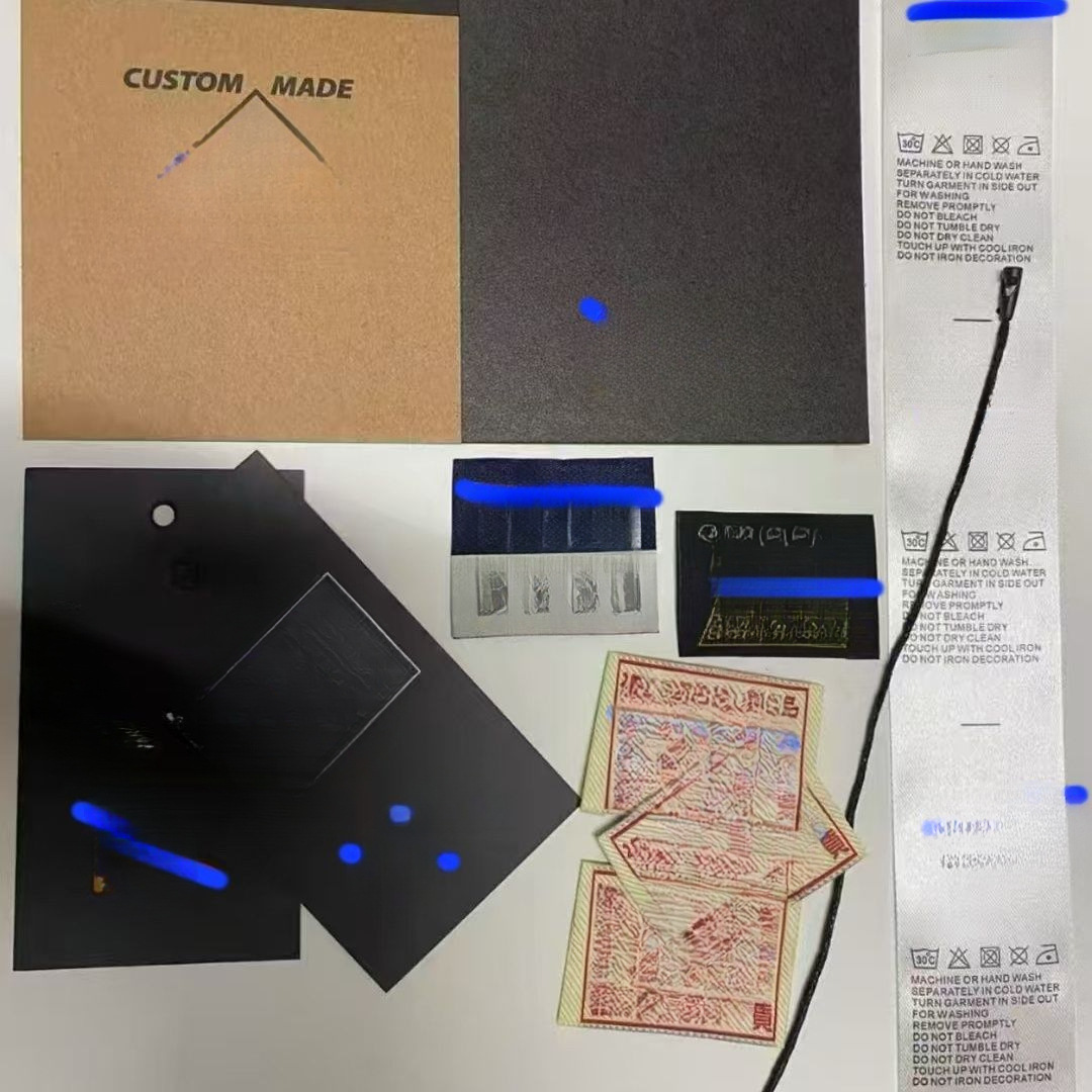 福家 现货服装吊牌吊粒吊卡挂牌领标水洗包装袋辅料需要a我