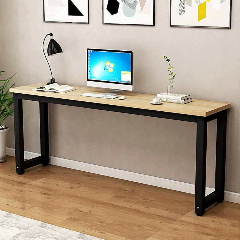 Забронированный письменный стол для спальни учебный стол прямоугольный новый простой компьютер длинный стол дома узкий стол
