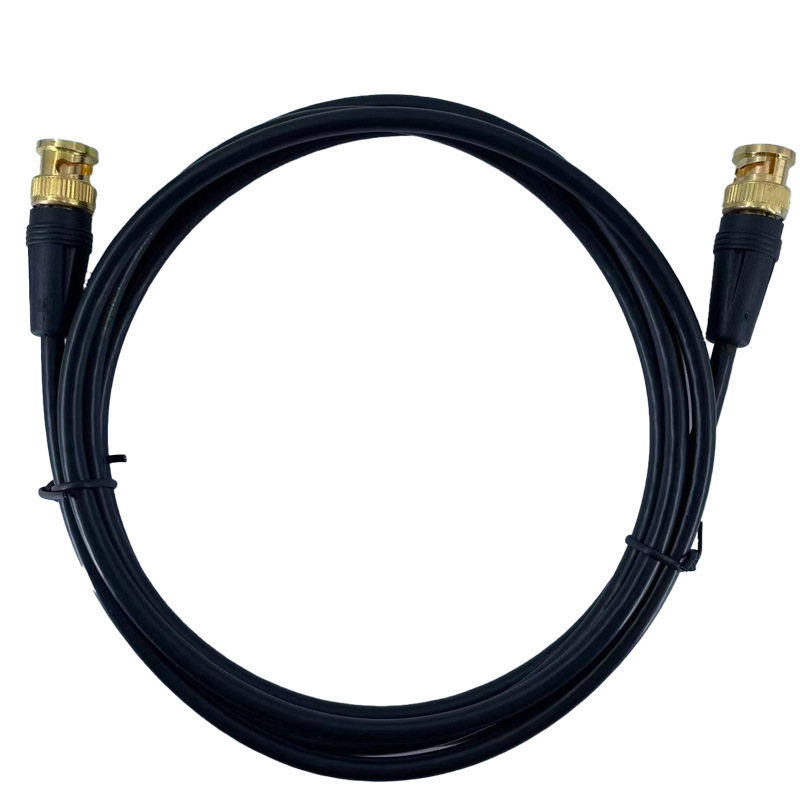 Customized Bnc Male-To-Male Gold-Plated Head Hd Security Dedicated Coaxial Monitoring Q9 with Jumper 3C2V Camera Cable