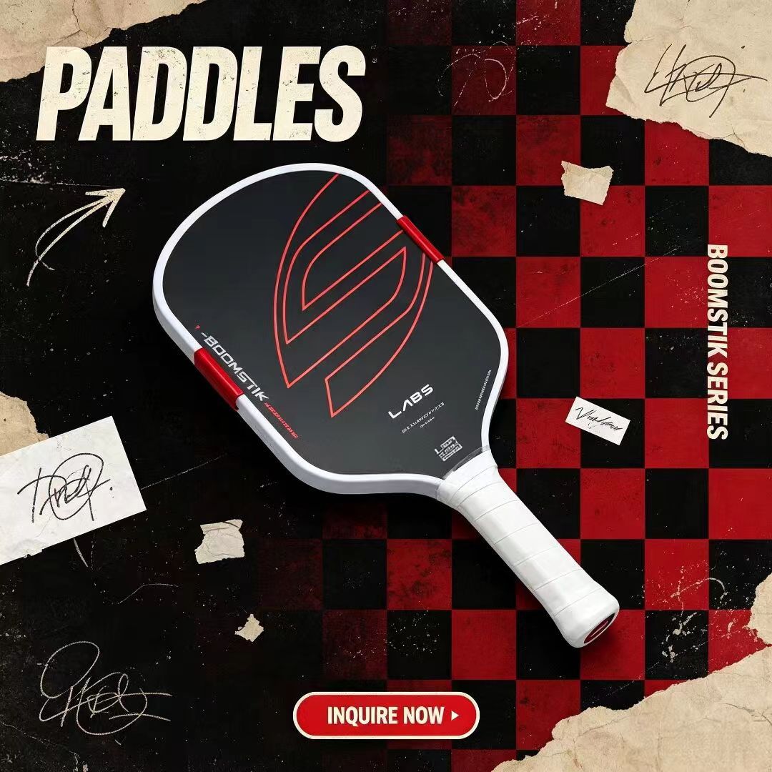 Pickleball racket carbon fiber T700 Project Boomstik professional-grade competition racket