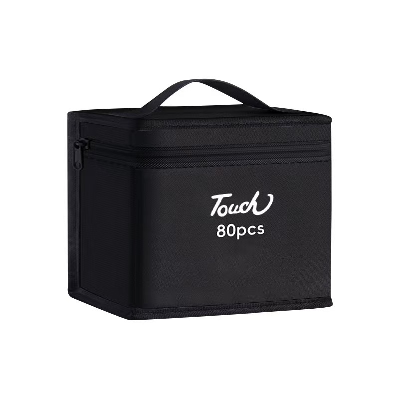 Rotuladores de Doble Punta, Juego de 24, 48 y 80 Colores, Rotuladores de Colores a Base de Aceite para Estudiantes de Arte, Suministro Directo de Fábrica