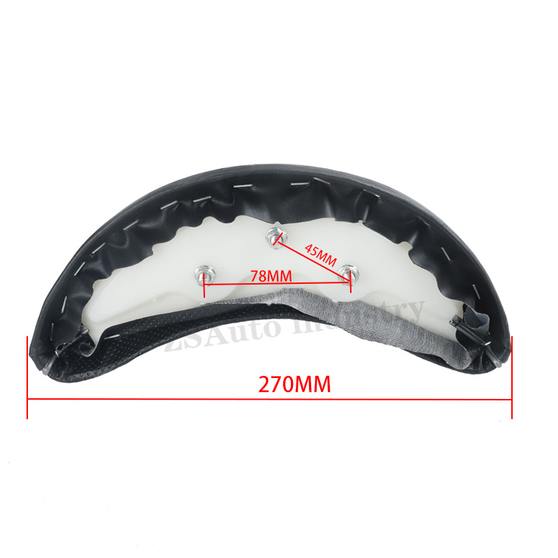 60v Harley electric vehicle accessories, universal original rear seat cushion and backrest for two-person Harley, suitable for modification