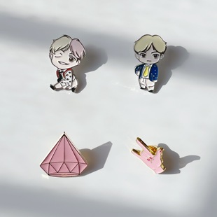 Customized Various Embossed Metal Badges, School Badges, Painted Enamel and Other Color Crafts Can Be Customized Badges