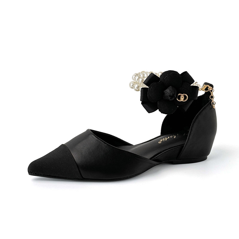 Sandalias Caladas para Mujer de 5cm de Microfibra con Aumento de Estatura image 8